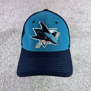 NHL Hat Cap Men S/M San Jose Sharks‎ Ice Hockey Sports Active Street Casual Dad